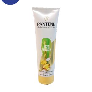 ماسک مو پانتن مخصوص موهای ضعیف و کدر مدل Güç Ve Parlaklık حجم 275 میل Pantene hair mask for weak and dull hair, model Güç Ve Parlaklık, volume 275 ml