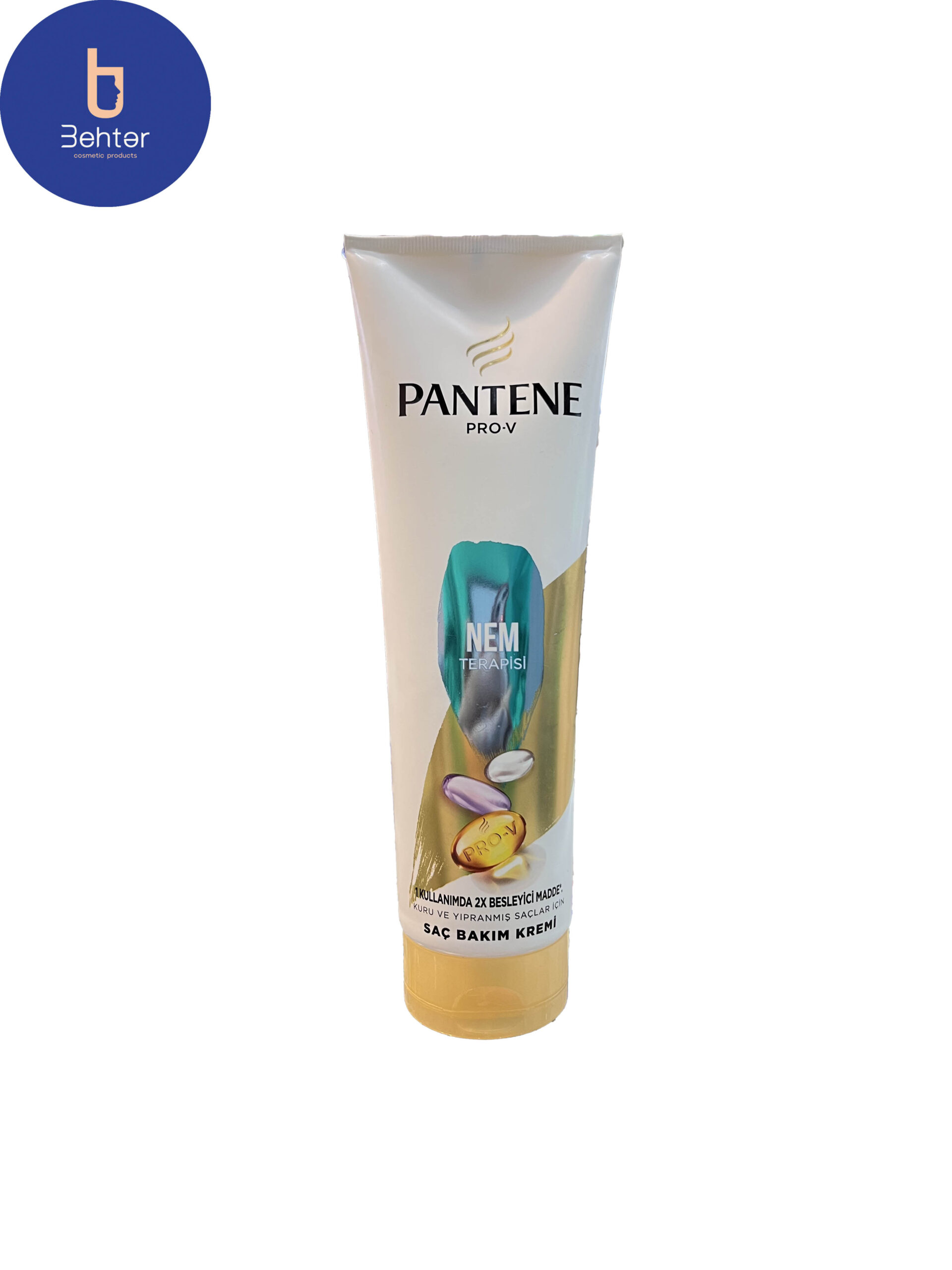 ماسک مو پانتن مدل Nem Terapisi مناسب موهای خشک و آسیب دیده 275 میلPantene Nem Terapisi hair mask, suitable for dry and damaged hair, 275 ml