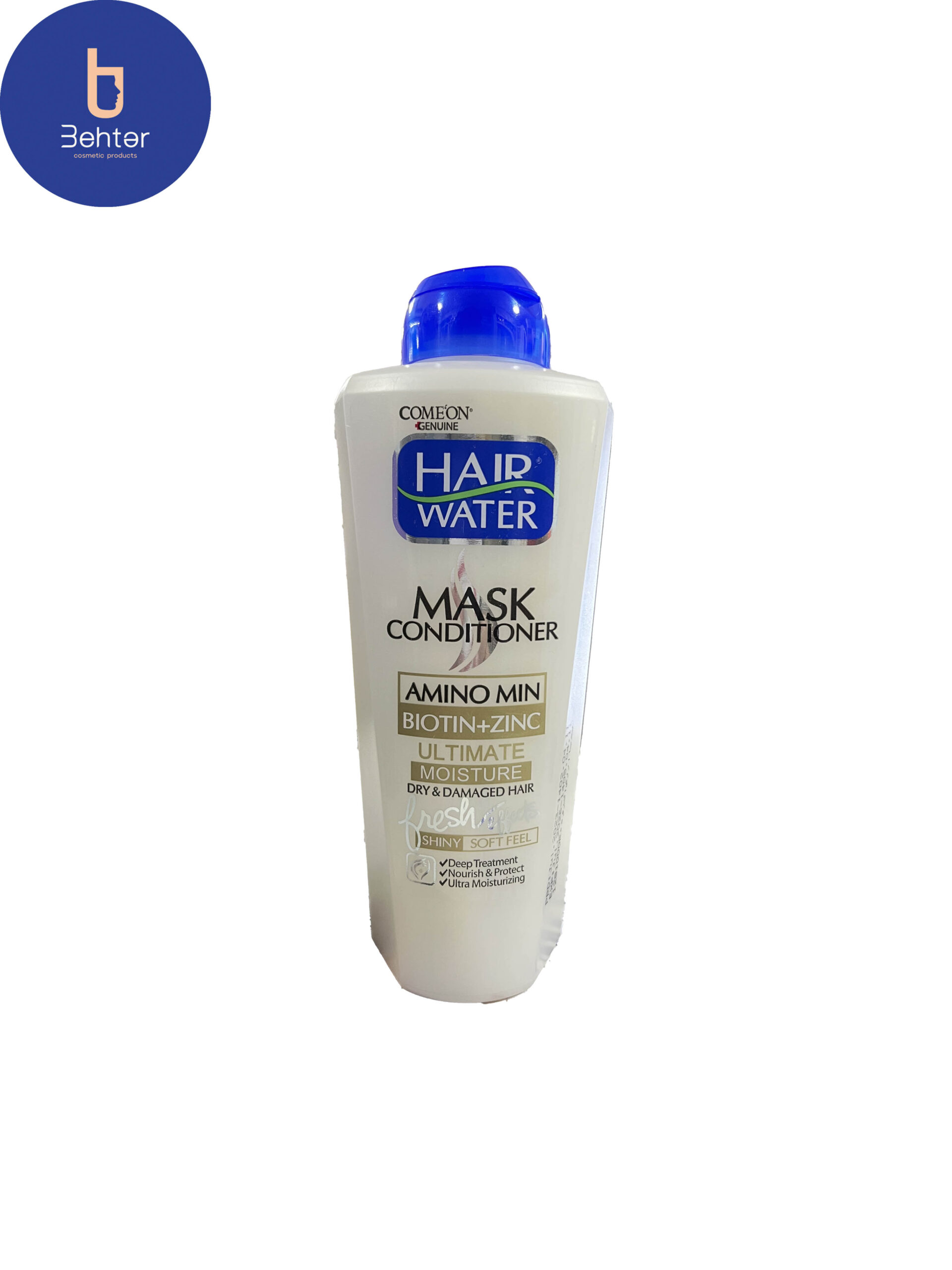 ماسک مو کامان مدل AMINO MIN BIOTIN+ZINC حجم400میلCOMEON hair mask model AMINO MIN BIOTIN+ZINC volume 400 ml