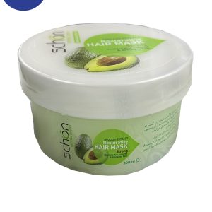 ماسک مو کاسه ای شون مدلAVOCADO EXTRACT مناسب موهای خشک و دهیدرات حجم 300میلSchon avocado extract bowl hair mask, suitable for dry and dehydrated hair, volume 300 ml