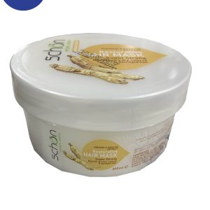 ماسک موی ترمیم کننده شون مدل Ginseng And Keratin حجم 300 میلschon Ginseng And Keratin Restorative Hair Mask 300 ml