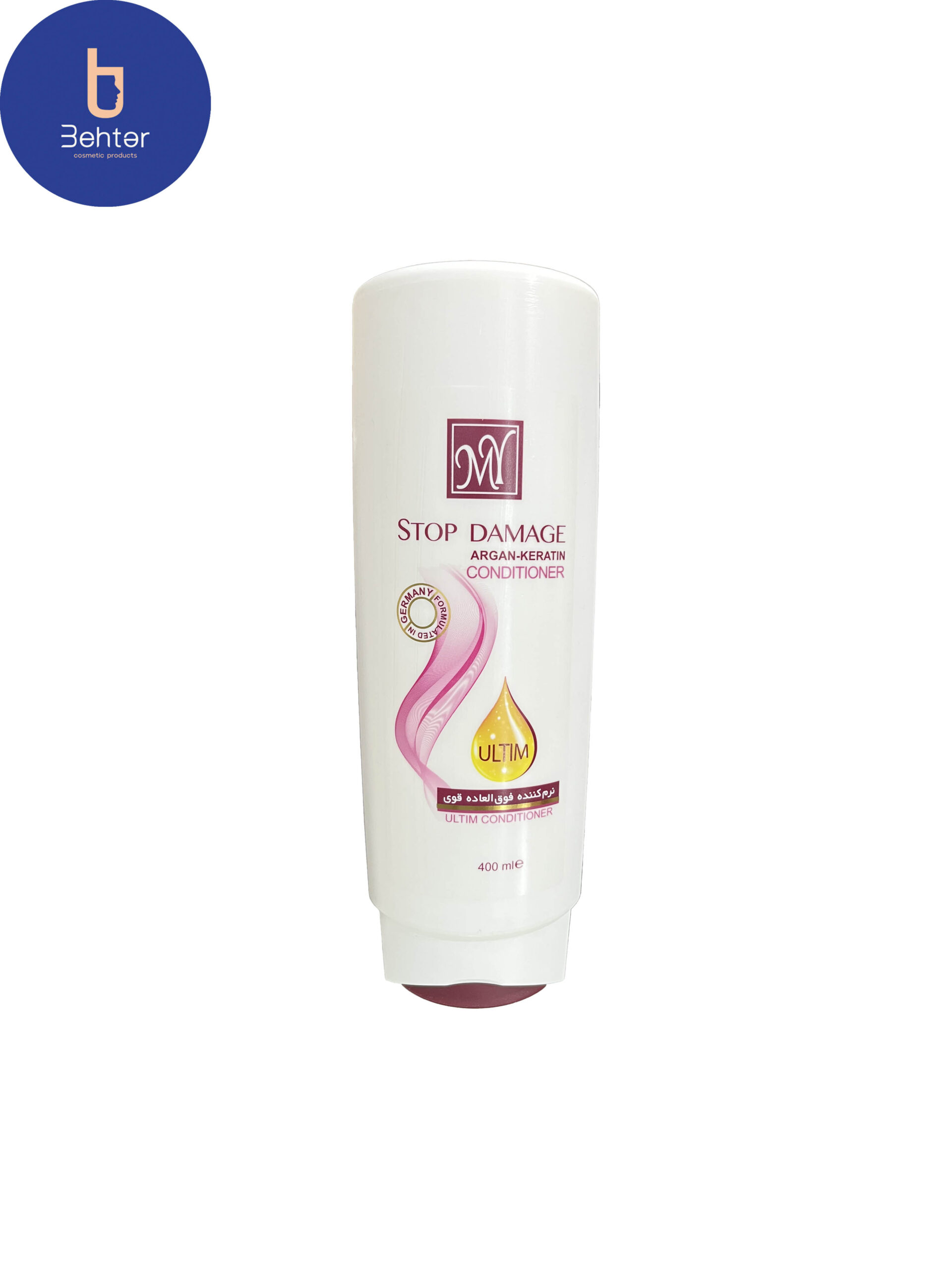 نرم کننده موی سر مای مدل STOP DAMAGE فوق العاده قوی400میلSuper strong STOP DAMAGE hair conditioner, 400ml