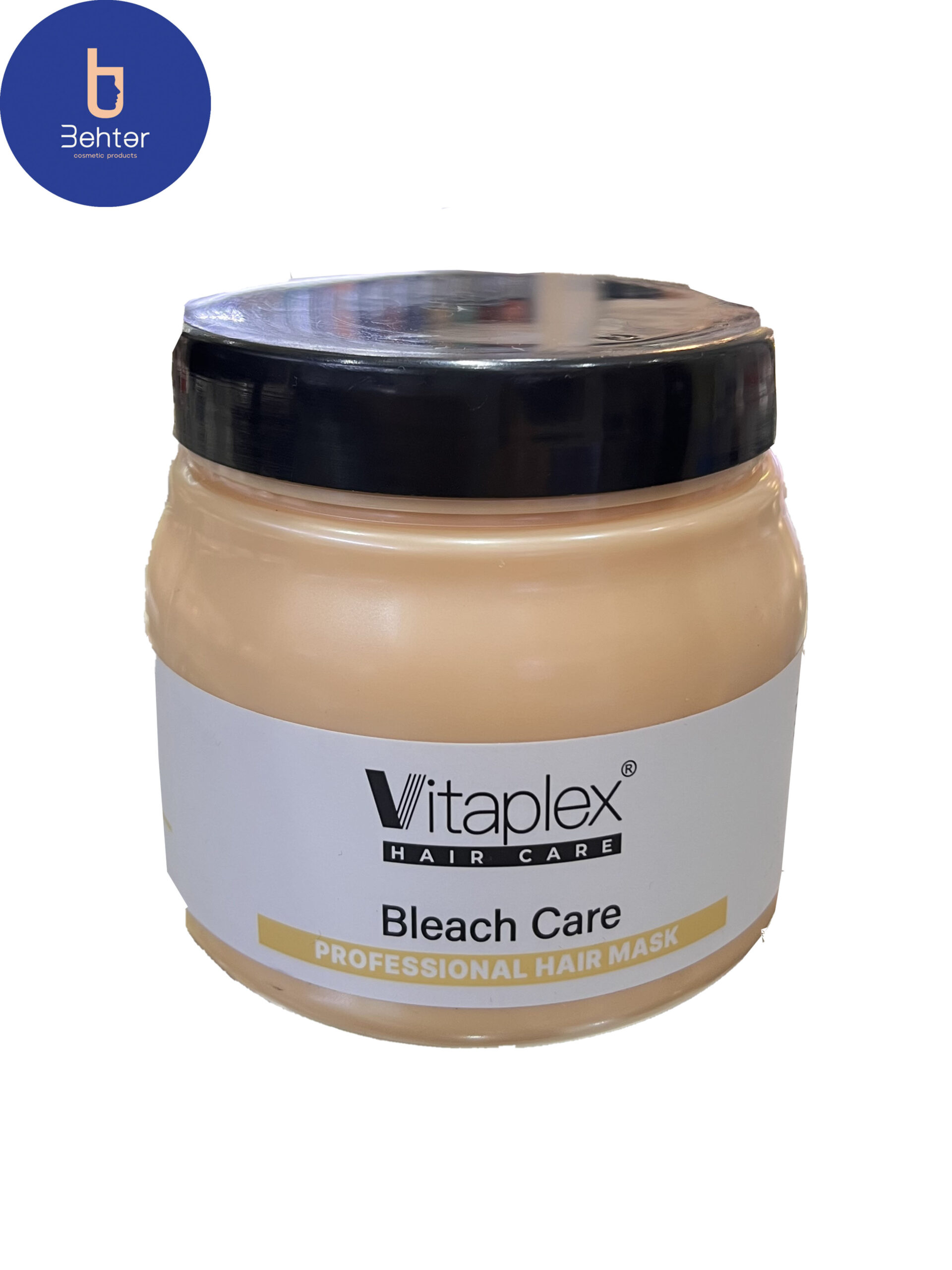 ماسک ترمیم کننده  ویتاپلکس مناسب موهای دکلره شده و اسیب دیده  حجم 500 میلVitaplex repairing mask suitable for bleached and damaged hair, volume 500 ml