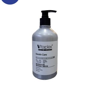 شامپو ویتاپلکس فاقد سولفات مناسب موهای کراتین شده500 میلVitaplex sulfate-free shampoo, suitable for keratinized hair, 500 ml