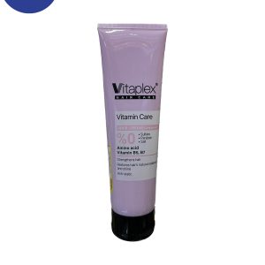 کرم ترمیم کننده ویتاپلکس مناسب موهای خشک و کم اب150 میلVitaplex restorative cream suitable for dry and dehydrated hair 150 ml