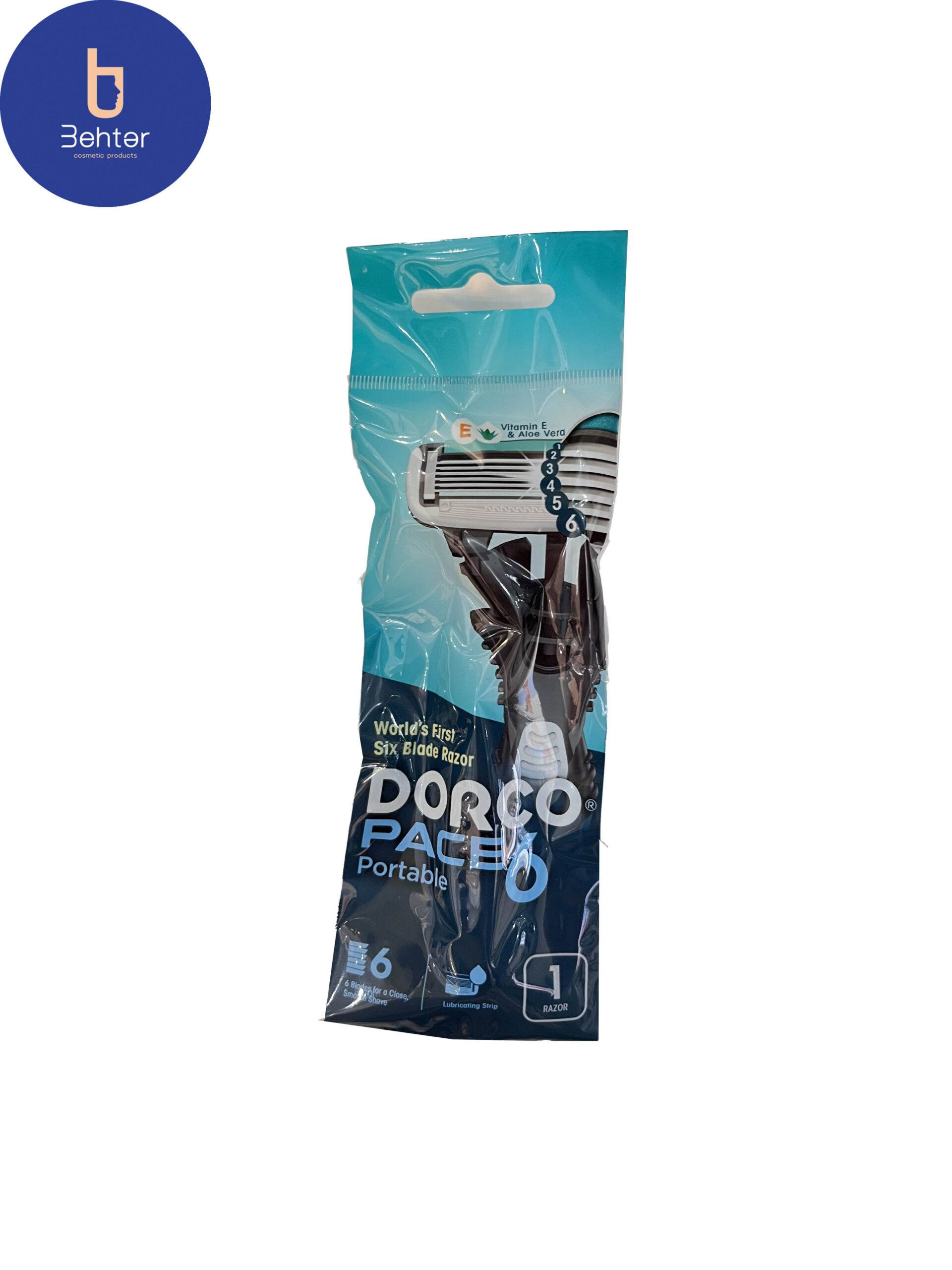 خودتراش دورکو مدل PORTABLEمناسب مردان بسته 1عددیSelf-shaver Dorco PORTABLE model, suitable for men, 1 piece pack