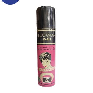 اسپری موبر کازانوا با رایحه رز حجم 150 میل Casanova Mober spray with rose scent, volume 150 ml