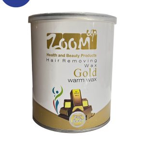 موم اپلاسیون کنسروی زوم اپ مدل طلا حجم 800 گرم haire remover wax zoom up , golden model, volume 800 gr