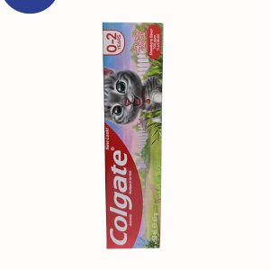 خمیر دندان کودک 2-0 سال colgateبا طعم توت فرنگی 50میل Colgate toothpaste for children from 0 to 2 years with strawberry flavor 50 ml