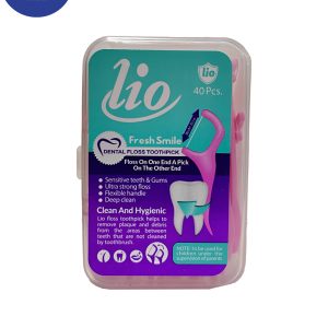نخ دندان کمانی Lio بسته 40 عددی Bow-shaped floss ,Pack of 40 pieces