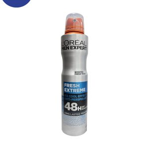 اسپری ضد عرق لورال سری Men Expert مدل Expert Extreme حجم 250 میل Loral antiperspirant spray, Men Expert series, Expert Extreme model, volume 250 ml