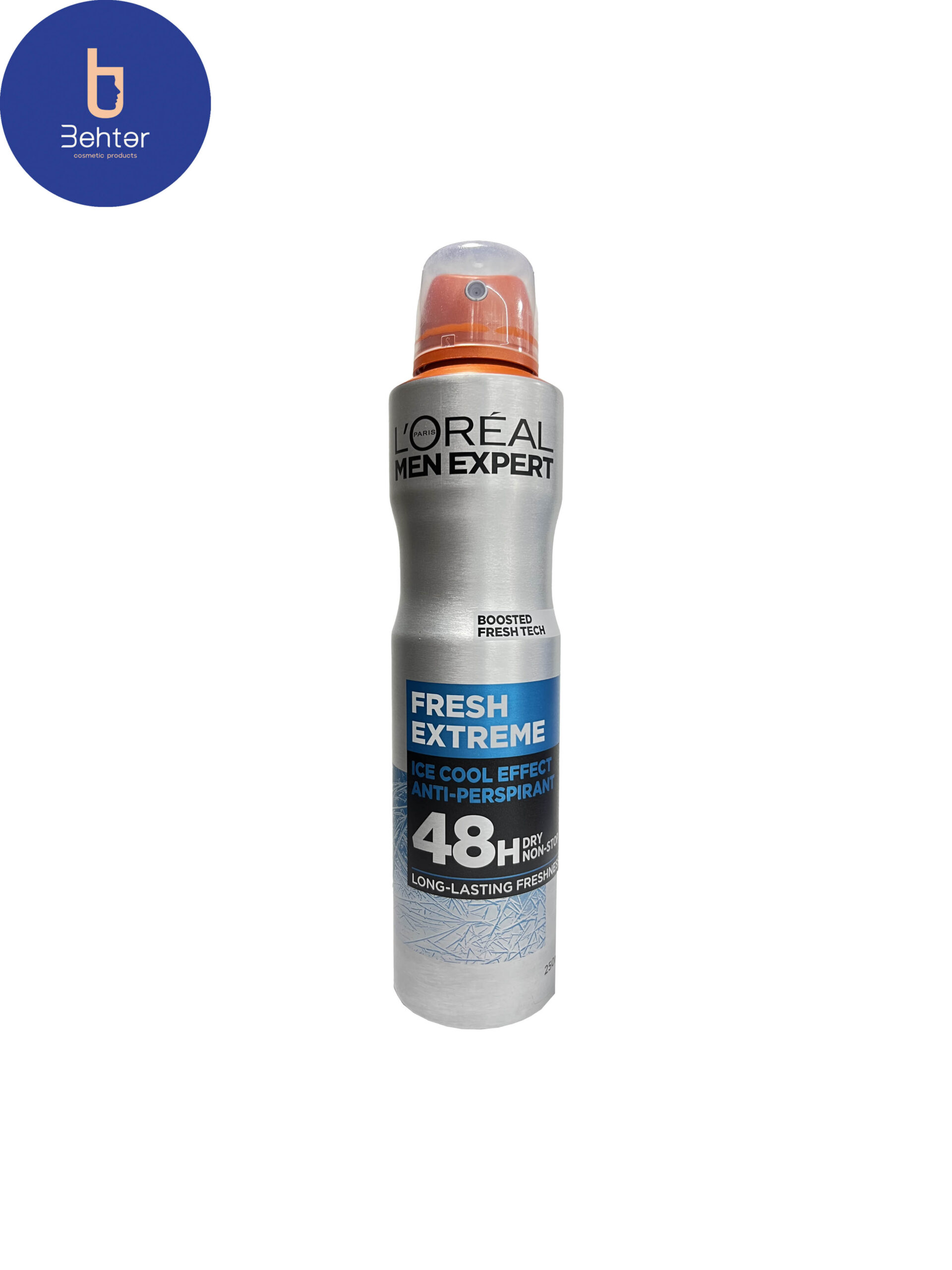 اسپری ضد عرق لورال سری Men Expert مدل Expert Extreme حجم 250 میل Loral antiperspirant spray, Men Expert series, Expert Extreme model, volume 250 ml