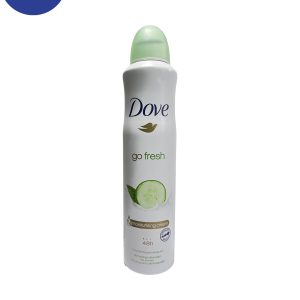 اسپری ضد تعریق داو خیار و چای سبز 48 ساعته مدل go fresh cucumber and green tea scentحجم 250میلDav Cucumber and Green Tea Scent Antiperspirant Spray 48 Hours Go Fresh Cucumber and Green Tea Scent 250 ml