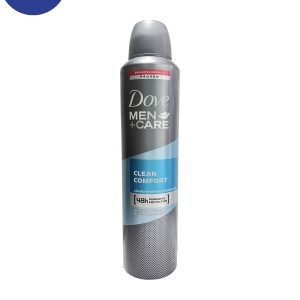 اسپریضد تعریق مردانه داو 48 ساعته مدل CLEAN COMFORT حجم ۲۵۰میل Dove men’s 48-hour antiperspirant spray, CLEAN COMFORT, volume 250 ml