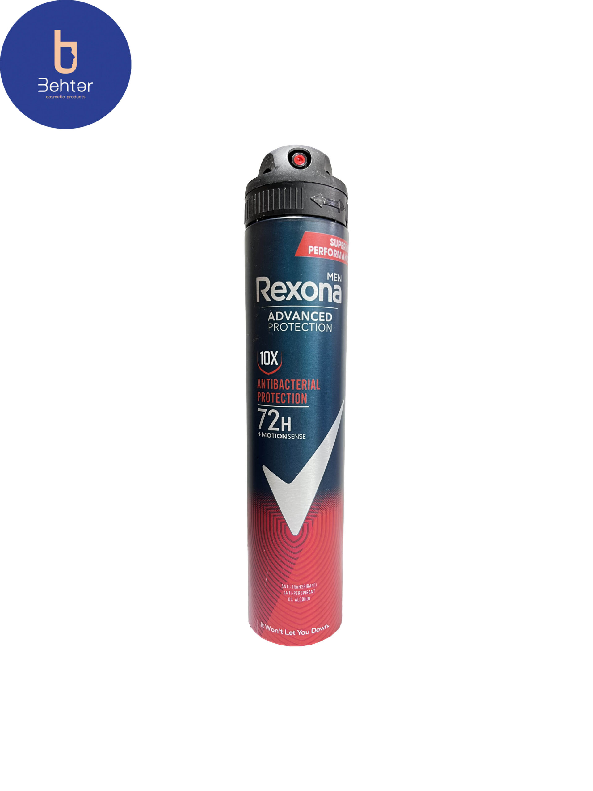 اسپری ضد تعریق مردانه رکسونا مدل Antibacterial Protection حجم 200 میلRexona anti-perspirant spray for men, Antibacterial Protection model, volume 200 ml