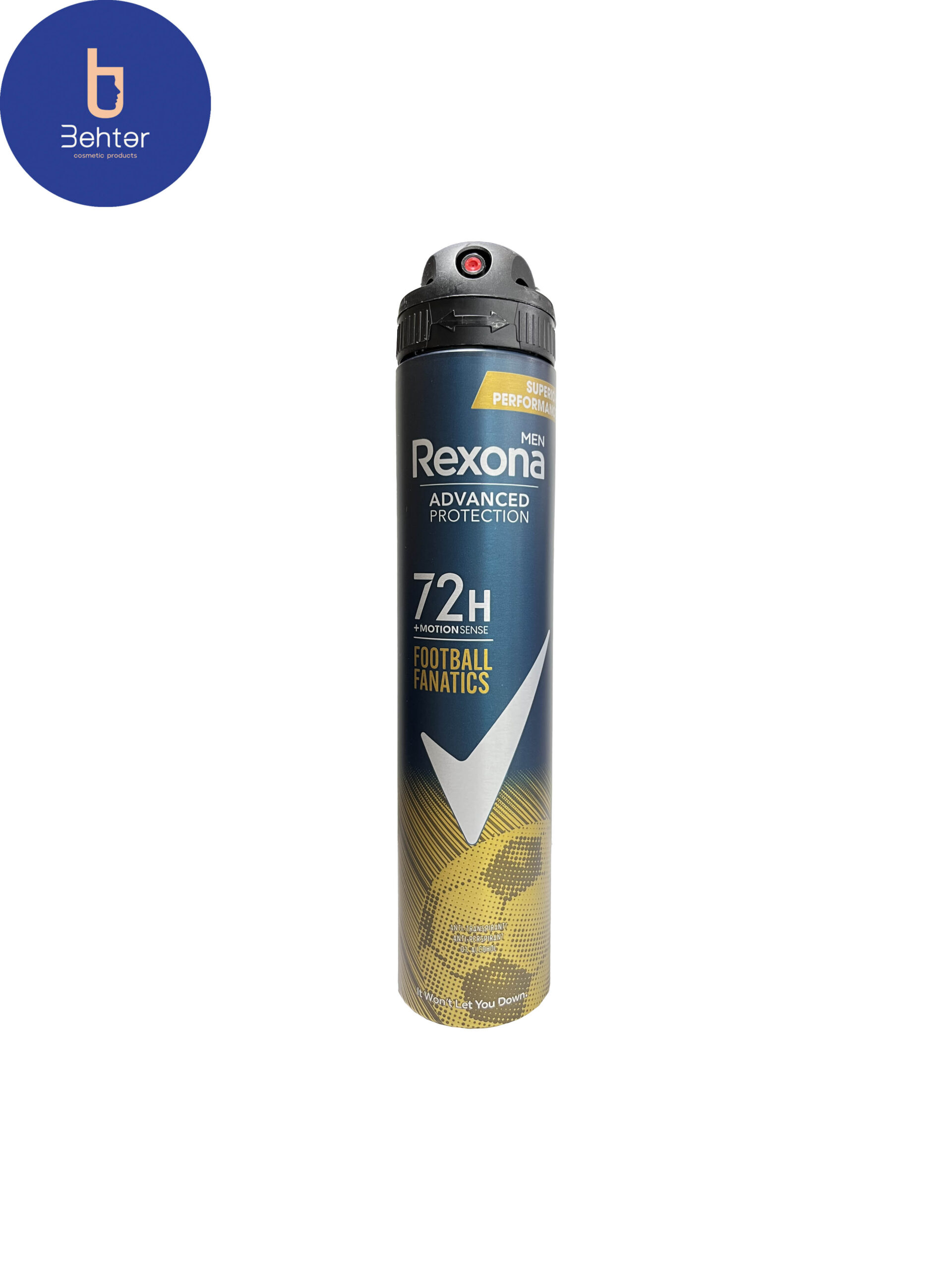 اسپری ضد تعریق مردانه رکسونا سری Advanced Protection مدل Football Fanatics حجم 200 میلRexona men’s antiperspirant spray, Advanced Protection series, Football Fanatics model, volume 200 ml