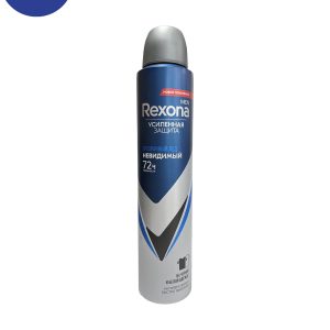 اسپری ضد تعریق رکسونا مدل Invisible On Black And White 72H حجم 200 میلRexona antiperspirant spray model Invisible On Black And White 72H volume 200 ml