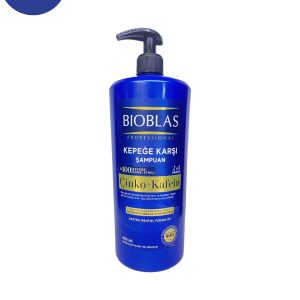 شامپو ضد شوره حاوی زینک و کافیین Bioblas مدل Kepege karshiباحجم 900 میل Anti-dandruff shampoo containing zinc and caffeine Bioblas model Kepege karshi volume 900 ml