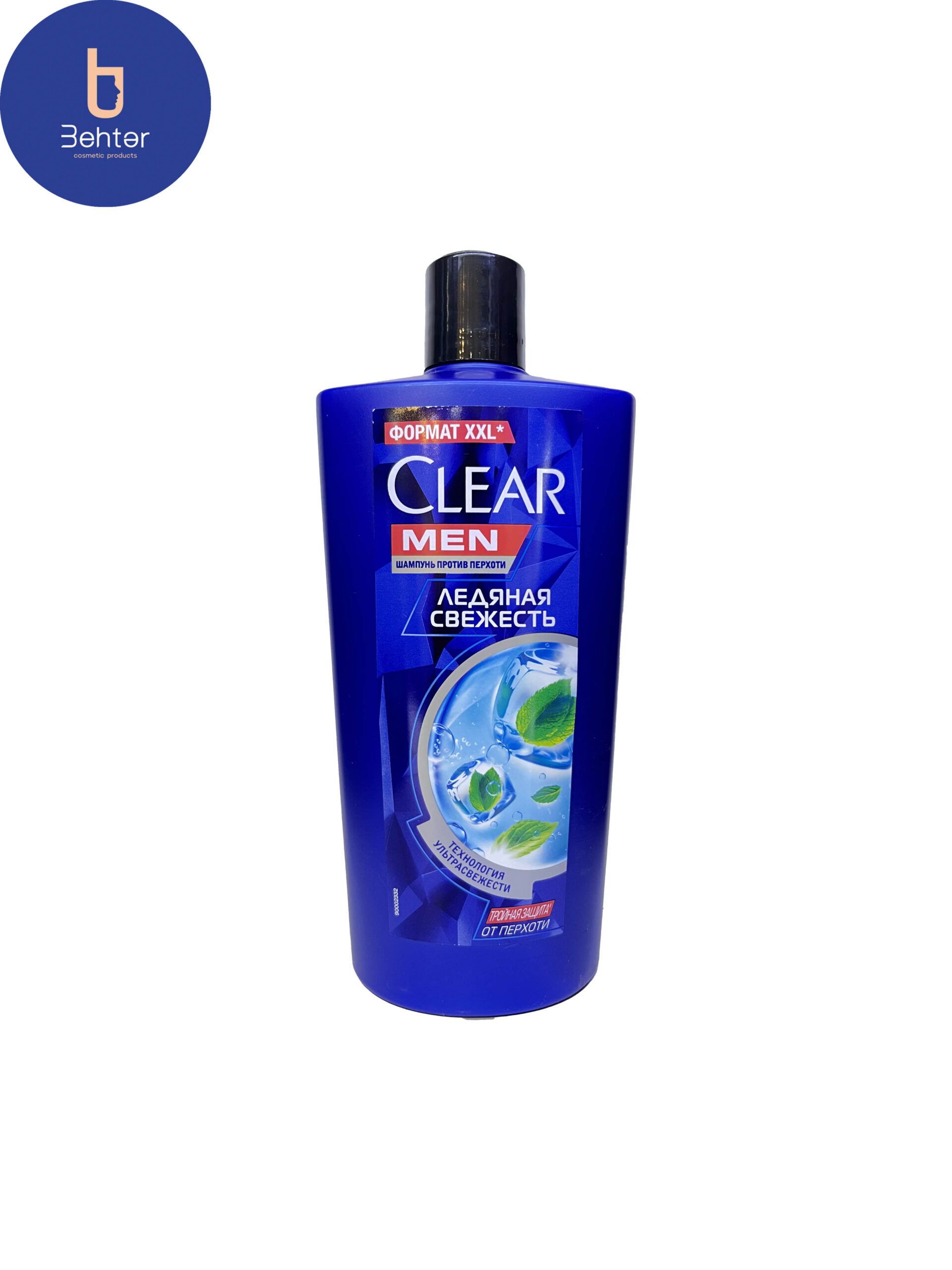 شامپو ضد شوره مردانه Clear مدل خنک کننده حجم ۶۵۰ میل Clear anti-dandruff shampoo for men, cooling model, volume 650 ml
