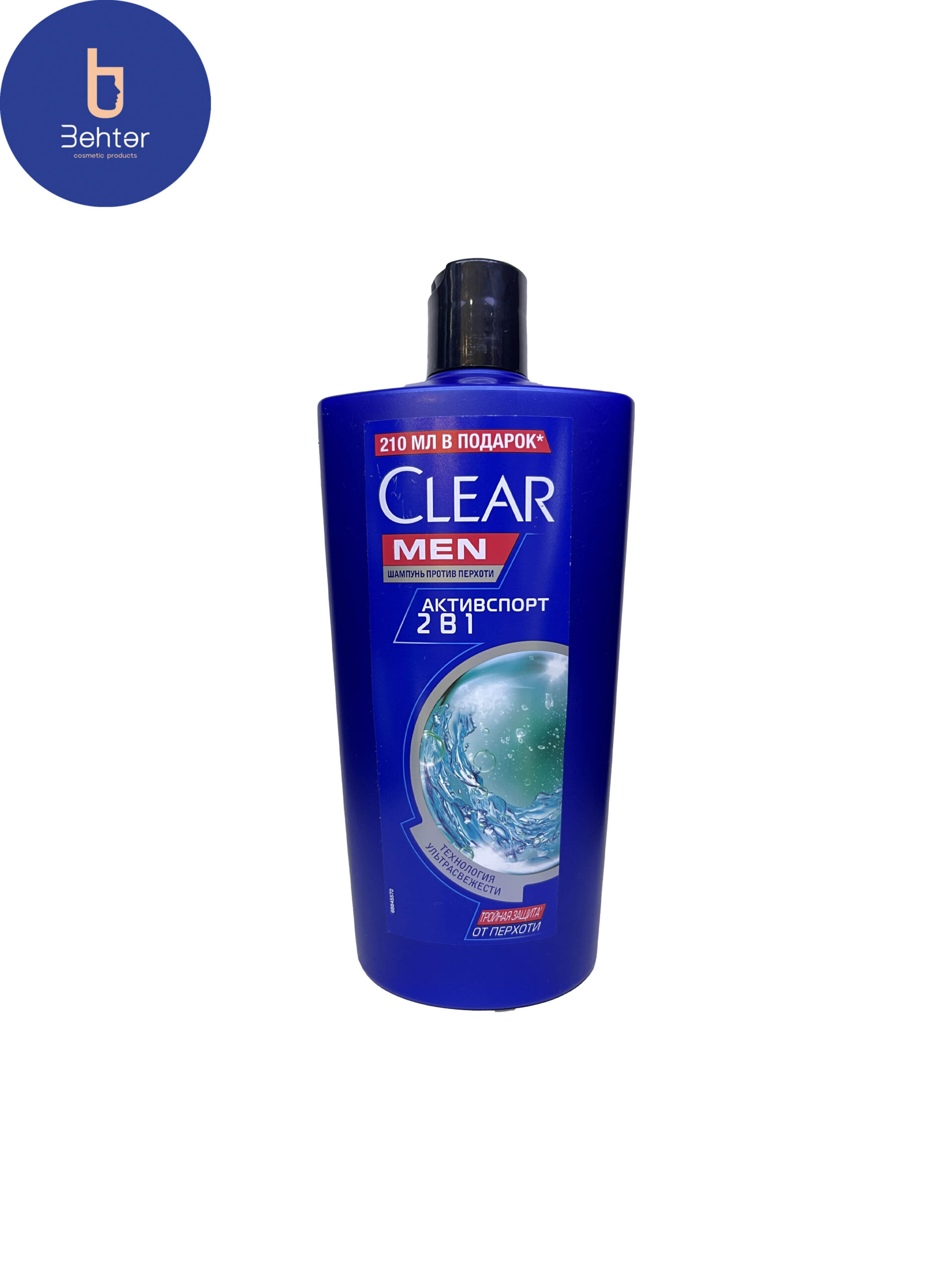 شامپو 2 در 1 مردانه Clear مدل  activesport حجم 610 میل in 1 men’s clear shampoo activesport model , volume 610 ml