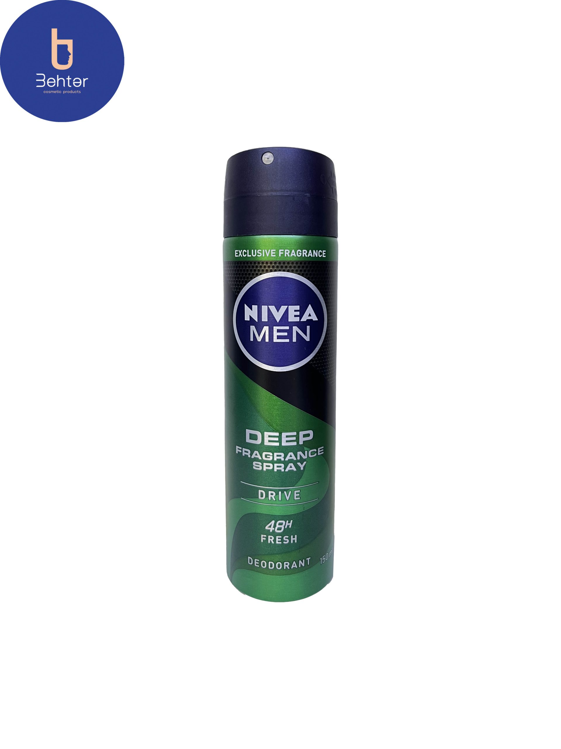 اسپری ضد تعریق مردانهNivea مدل DRIVE حجم 150میل Nivea men’s deodorant, Drive model, volume 150 ml