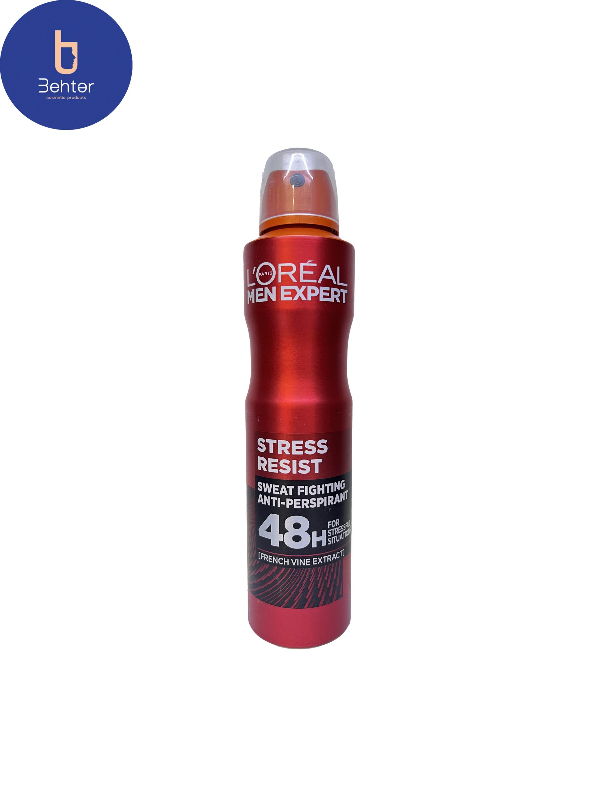 اسپری ضد تعریق مردانه Lorel مدل Stress Resist حجم 250 میل Lorel men’s antiperspirant spray, Stress Resist model, volume 250 ml