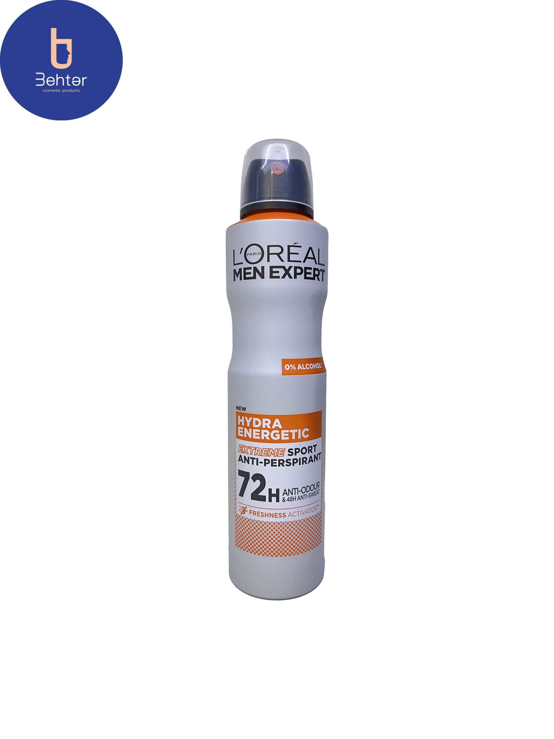 اسپری ضد تعریق مردانه Loreal مدل Hydra Energetic حجم 250 میل  Loreal men’s antiperspirant spray , Hydra Energetic model , volume 250 ml