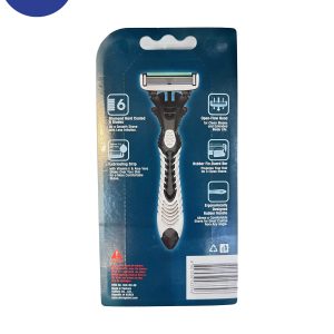 خودتراش مردانه 6 تیغ دورکو مدل Portable بسته 3 عددی Self-shaver Dorco with 6 blades, portable model, pack of 3