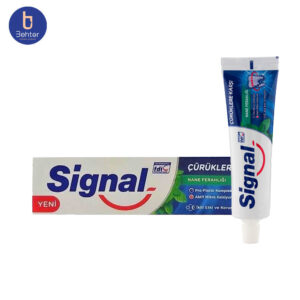 خمیر دندان signal مدل curuklere karsi حجم100میل Signal toothpaste, curuklere karsi model, volume 100 ml