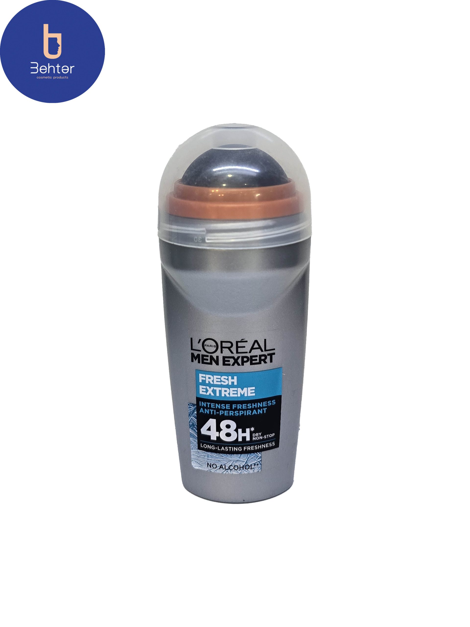 رول ضد تعریق مردانه Loreal مدل Fresh Extreme حجم 50میل Loreal antiperspirant roll for men, Fresh Extreme model, volume 50 ml