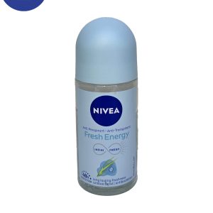 رول ضد تعریق زنانه Nivea مدلFresh Energyحجم50میل Nivea women’s antiperspirant roll, Fresh Energy model, volume 50 ml