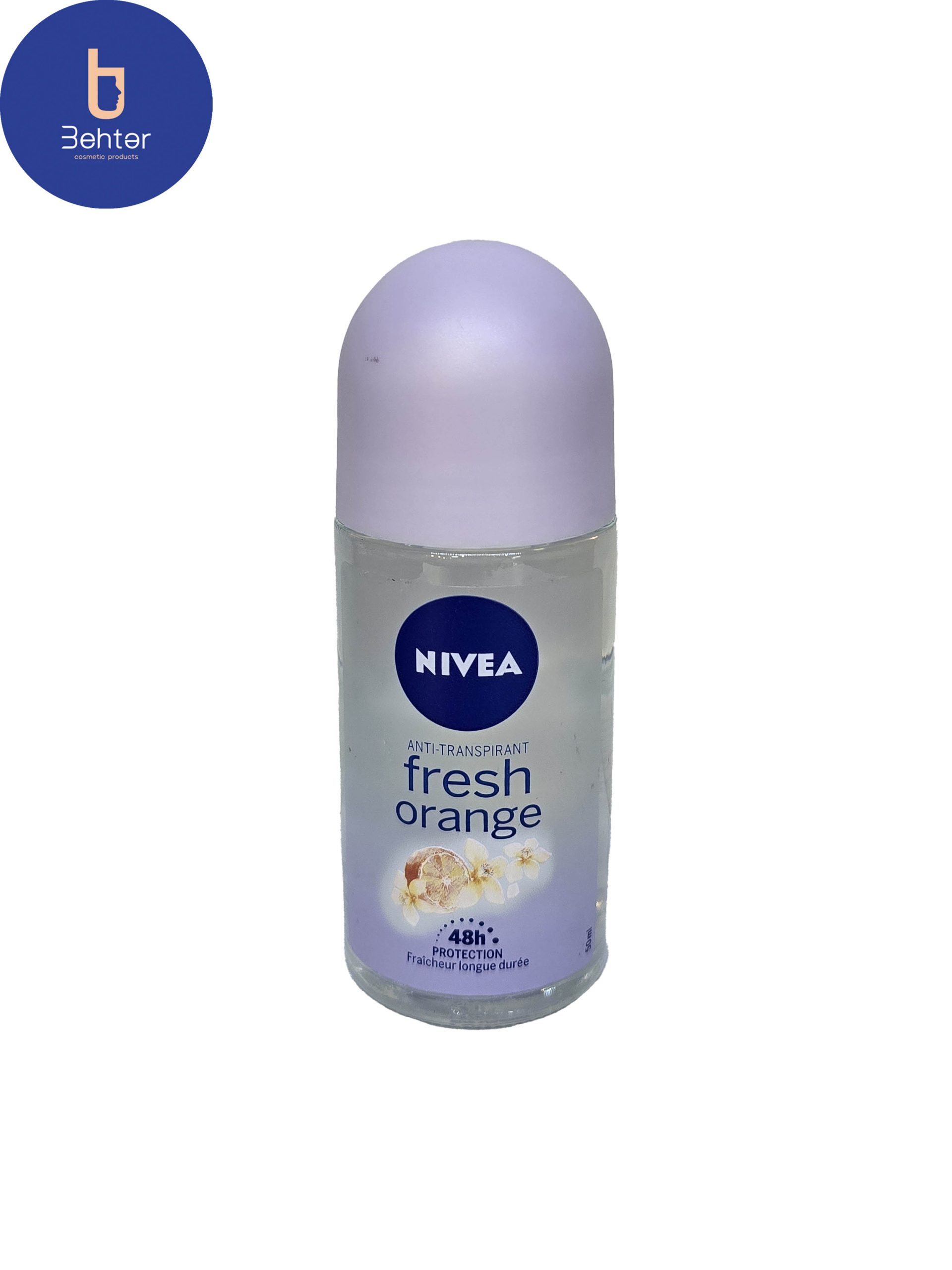 رول ضد تعریق زنانه Nivea مدل Fresh Orange حجم 50 میل Nivea antiperspirant roll for women, Fresh Orange model, volume 50 ml
