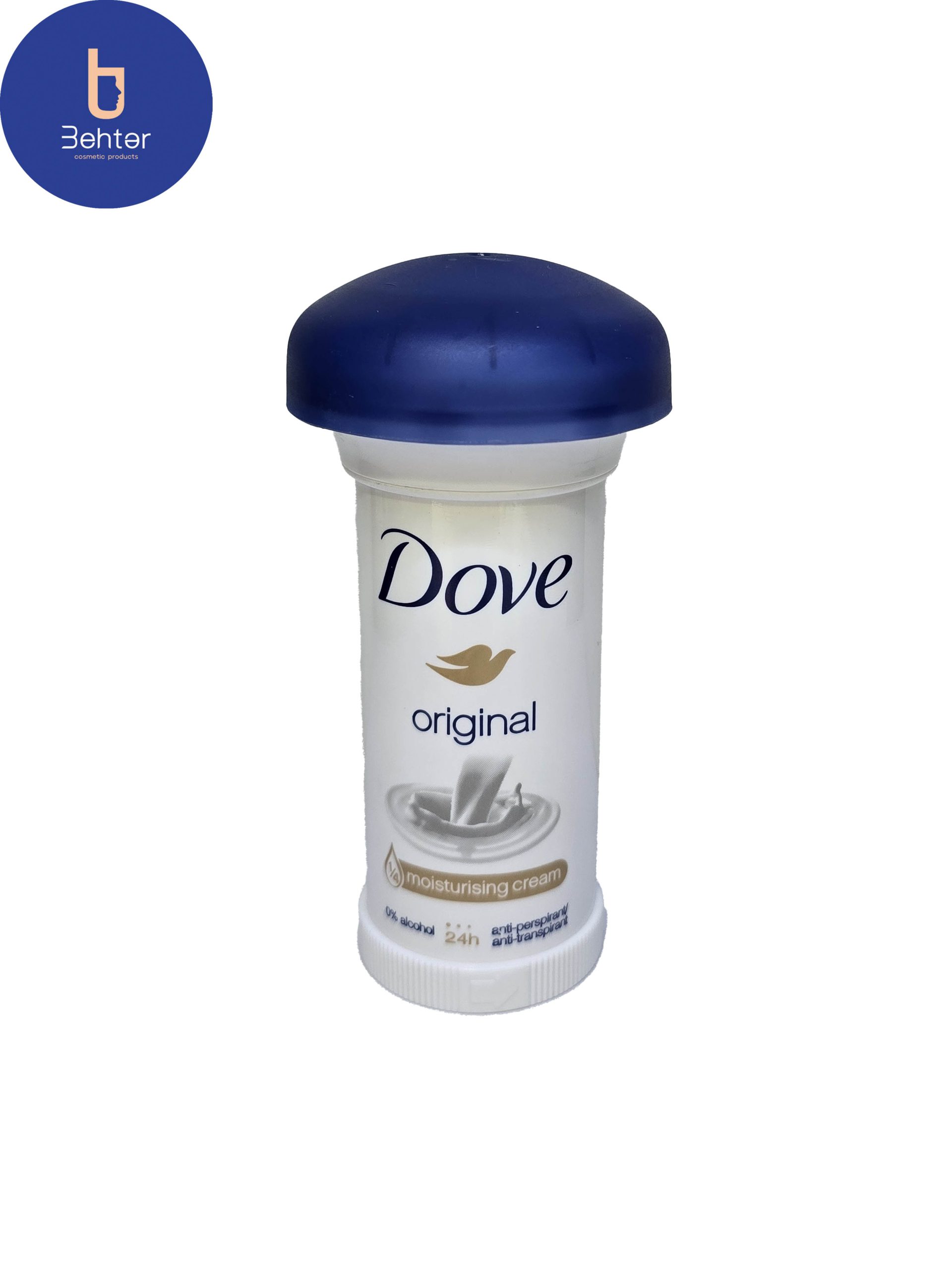 مام ضد تعریق زنانه طرح قارچی Dove  مدل Original حجم ۵۰میل Dove Antiperspirant roll for women, mushroom design, , original model, volume50ml