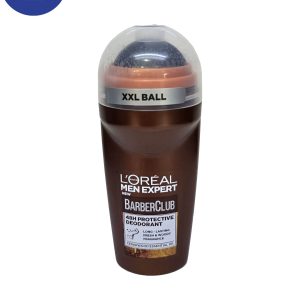 رول ضد تعریق مردانه Loreal مدل Barber Club حجم 50 میل Loreal antiperspirant roll for men, Barber Club model, volume 50 ml