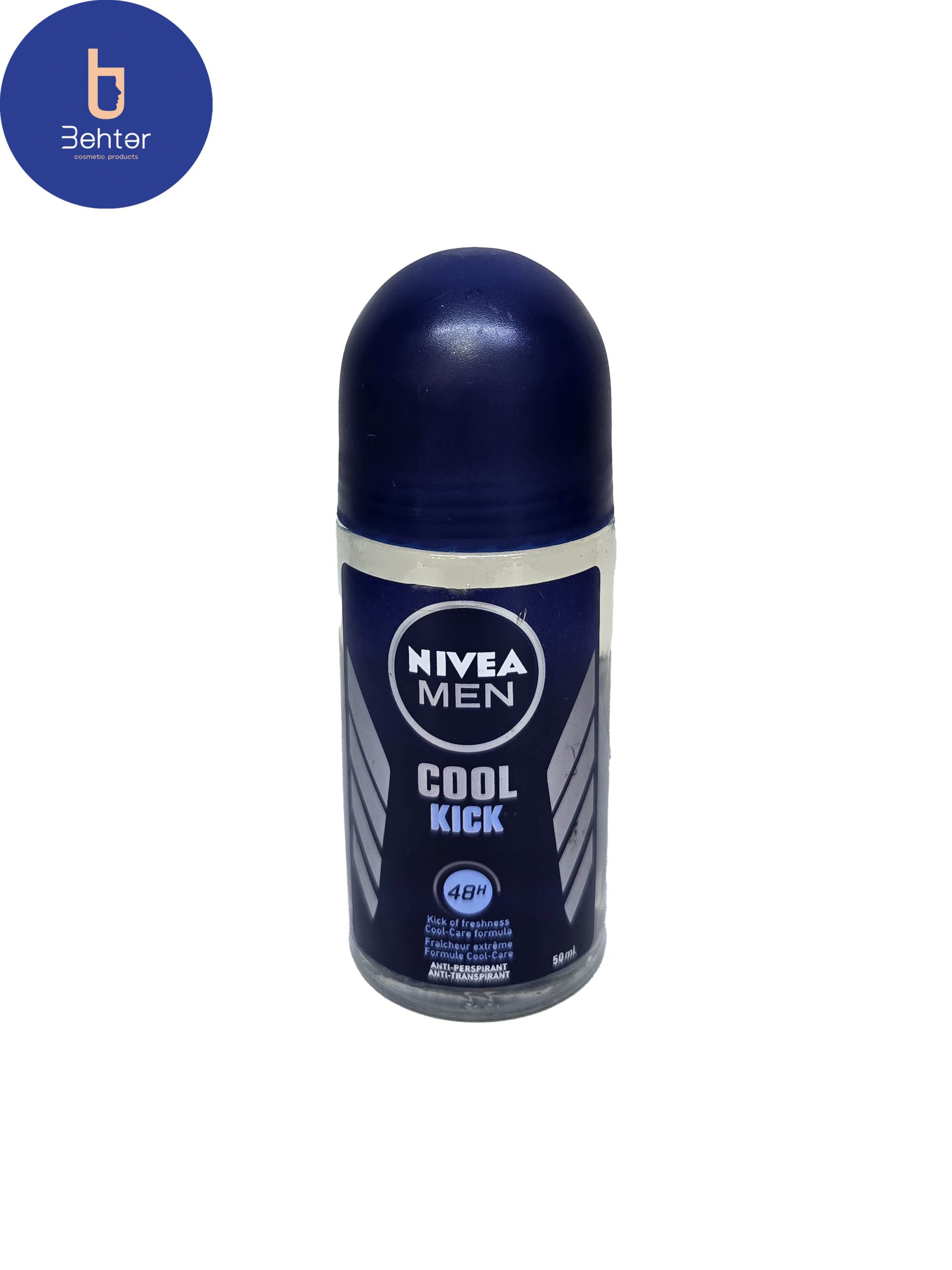 رول ضد تعریق Nivea مدل Cool kick حجم 50میل  Nivea antiperspirant roll, Cool kick model, volume 50 ml