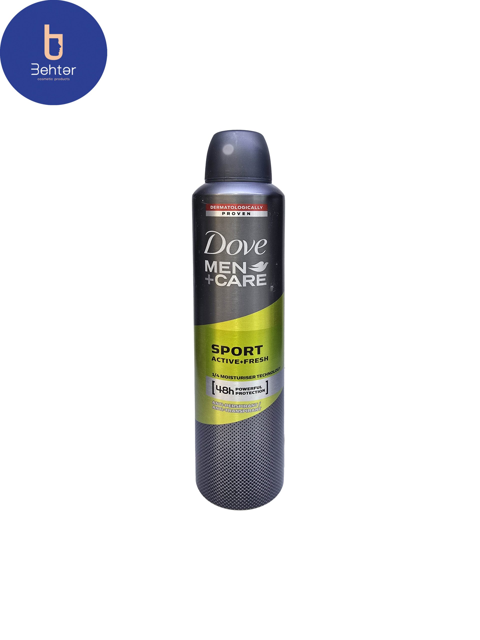 اسپری ضدتعریق مردانه داو Dove Sport Active حجم ۲۵۰ میلDove Sport Active men’s antiperspirant spray, volume 250 ml
