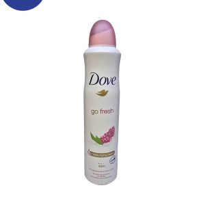 اسپری ضد تعریق زنانه داو رایحه انار مدل Go Fresh pomegranate and lemon verbena scent حجم 250 میلی لیترDove antiperspirant spray for women, Pomegranate model, Go Fresh pomegranate and lemon verbena scent, volume 250 ml