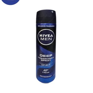 اسپری ضدتعریق مردانه نیوآ مدل Deep Spirit حجم 150میلMen’s Niva antiperspirant spray, Deep Spirit model, volume 150 ml