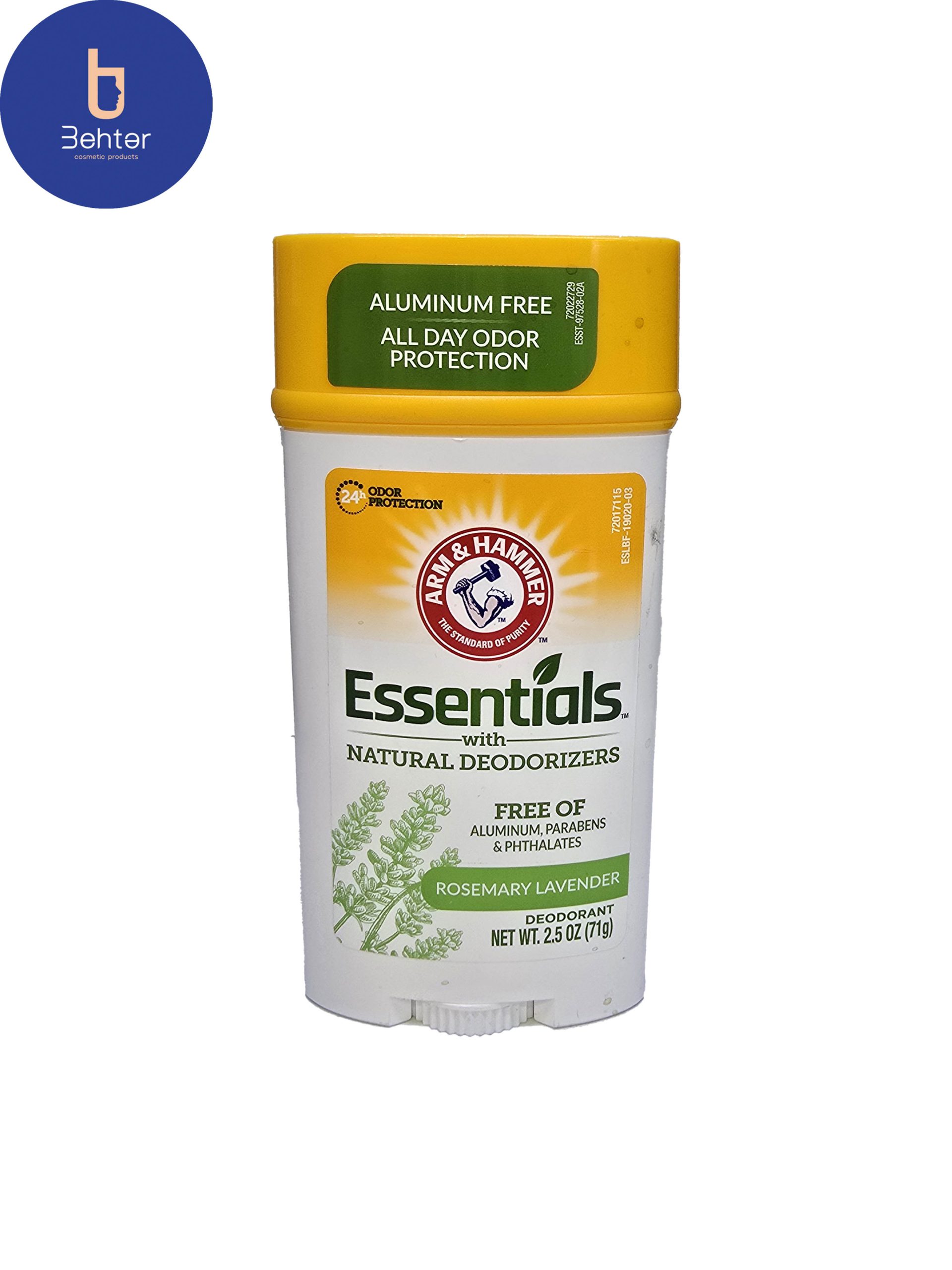 ضد تعریق صابونی Arm & Hammer مدل Rosemary lavender حجم 71 گرم Arm & Hammer soap antiperspirant, Rosemary lavender model , volume 7 gr