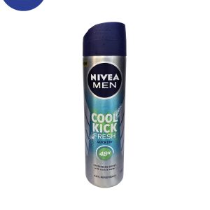اسپری ضد تعریق Nivea مدل Cool Kick حجم150 میل Nivea antiperspirant spray, Cool Kick model, volume 150 ml