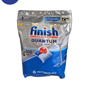 قرص ماشین ظرفشویی فینیش کوانتوم پاوربال 100عددی Finish Quantum Powerball dishwasher tablets 100 pcs