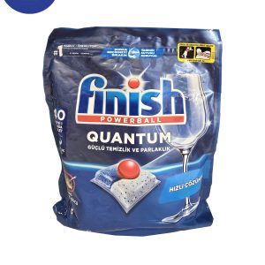 قرص ماشین ظرفشویی فینیش مدل کوانتوم پاوربال بسته بندی 40 عددی Finish dishwasher tablets, Quantum Powerball, 40 pcs