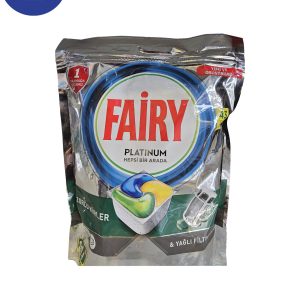 قرص ماشین ظرفشویی فیری پلاتینیوم بسته بندی 43 عددی Fairy platinum dishwasher tablets, 43 pcs
