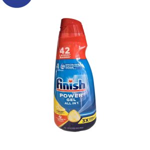 ژل ماشین ظرفشویی فینیش مدل Power All In 1 حجم 940 میل Finish dishwasher gel Power All In 1 model, volume 940 ml