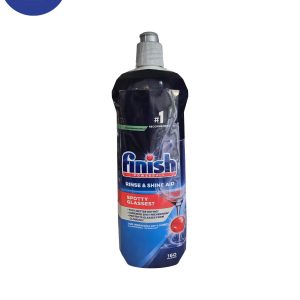 جلادهنده ماشین ظرفشویی فینیش مدل Rinse & shine AID حجم 800 میل Finish dishwasher polish model Rinse & shine AID volume 800 ml