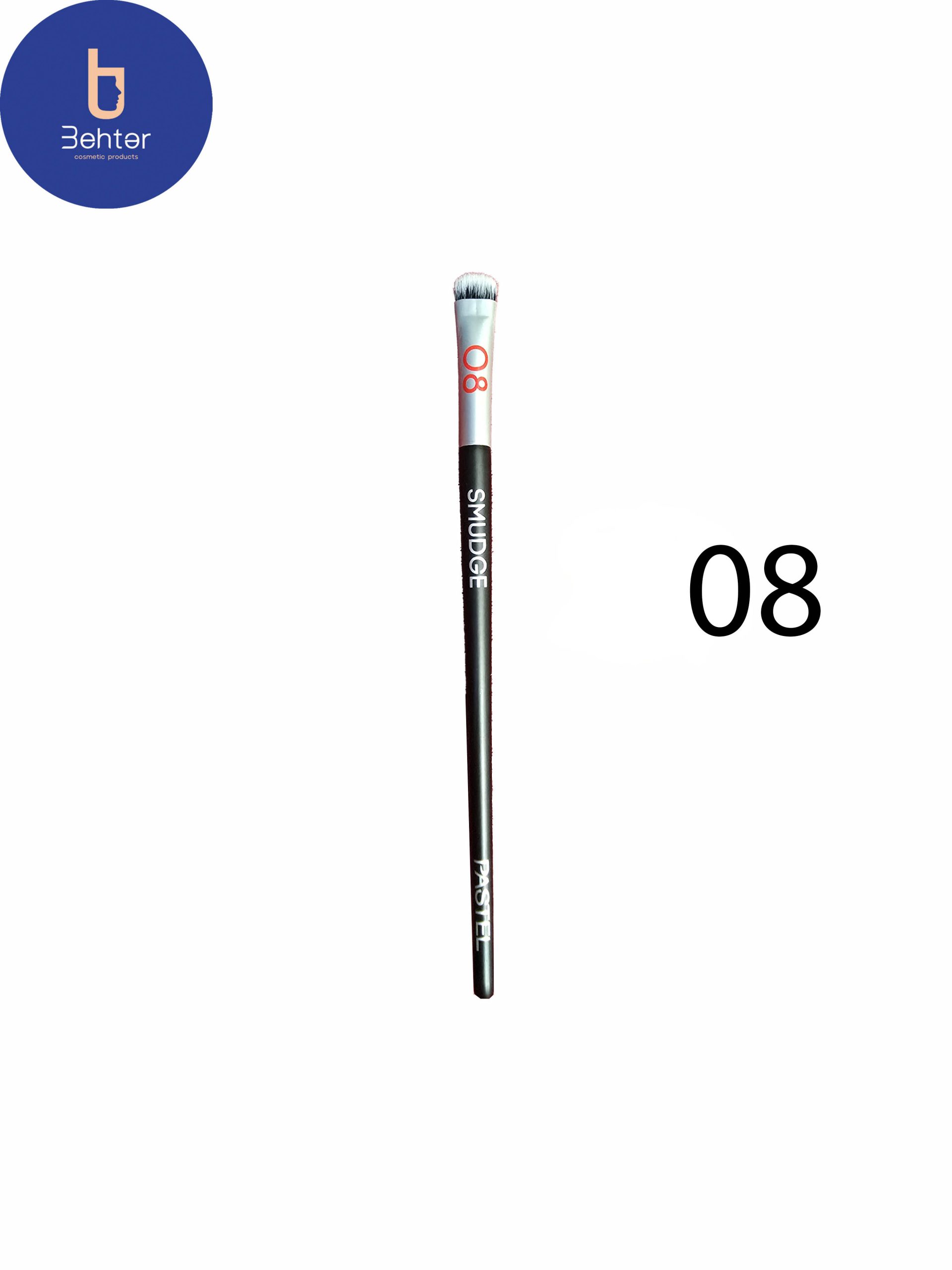 براش لب و دور چشم  پاستیل مدل 08 Pastel lip and eyeshadow brush model 08 Smdge