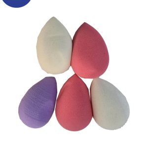 پد آرایشی تخم مرغی بسته بندی 5 عددی  Egg makeup pad, pack of 5
