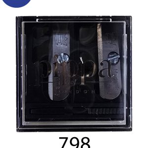 مداد تراش آرایشی دو قلو پیپا 798 کد  Pippa twin pencil sharpener 798