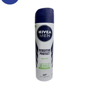 اسپری ضد تعریق مردانه Niveaمدل Sensitive Protect حجم150میل Nivea Men’s Antiperspirant Spray, Sensitive Protect model , 150 ml