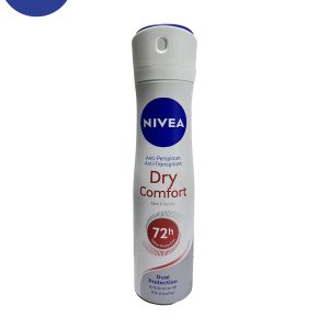 اسپری ضد تعریق زنانه Nivea مدل Dry Comfort 72h حجم 200 میل Nivea women’s antiperspirant spray, Dry Comfort 72h model, volume 200 ml